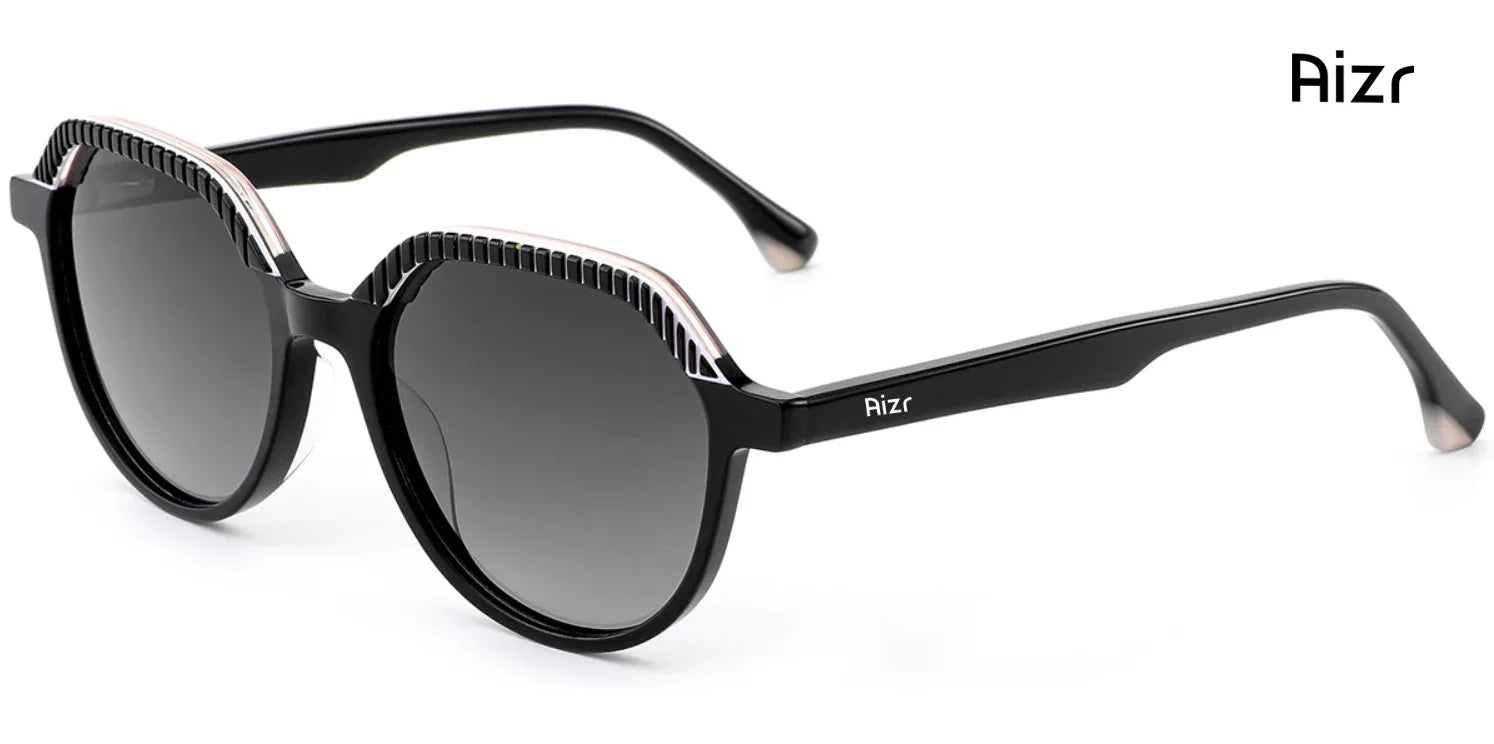 Aizr Acetate Geometric Sunglasses SG7061 - The Optical Company