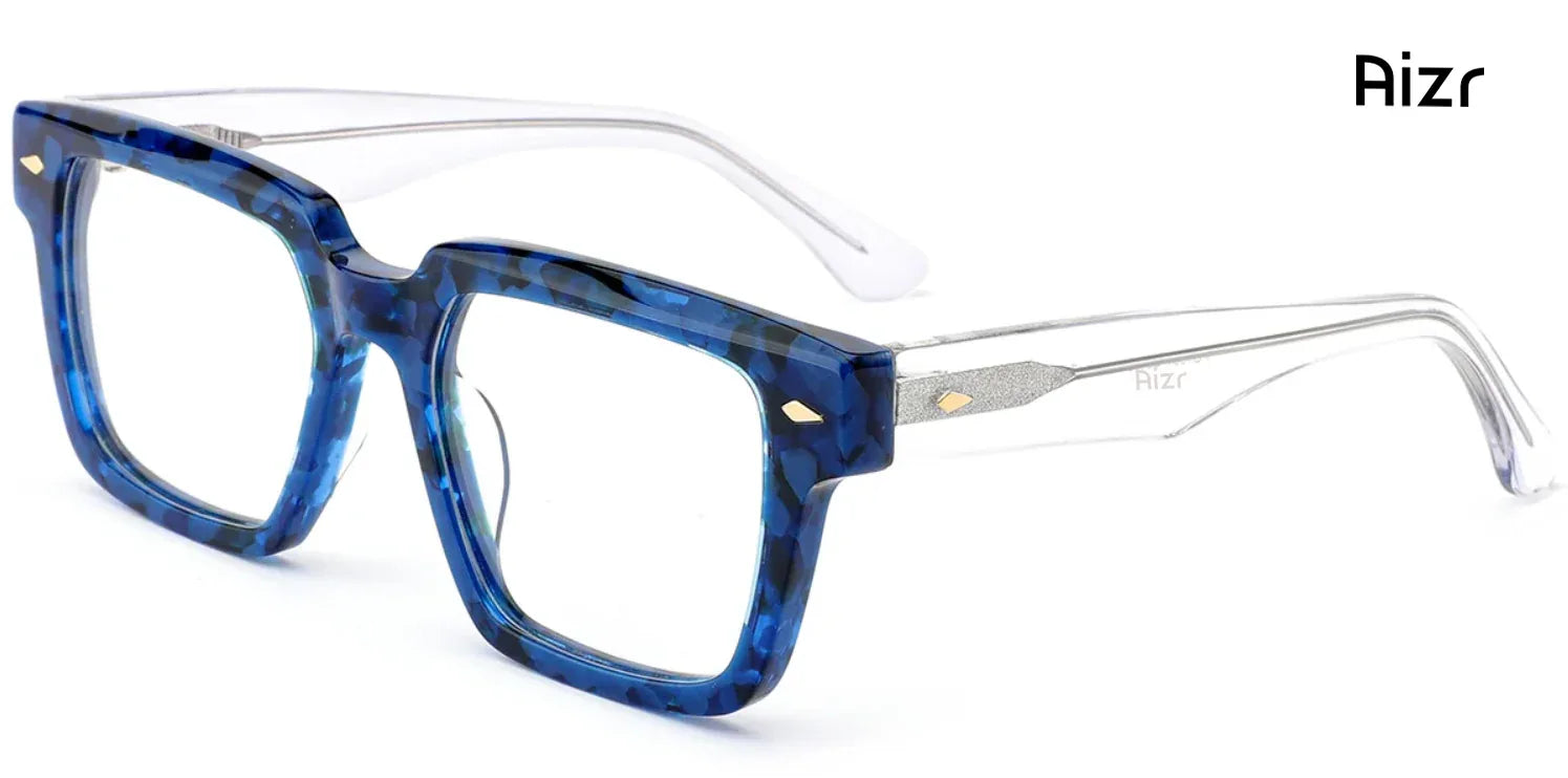 Aizr Acetate Square Frame F6977 - The Optical Company